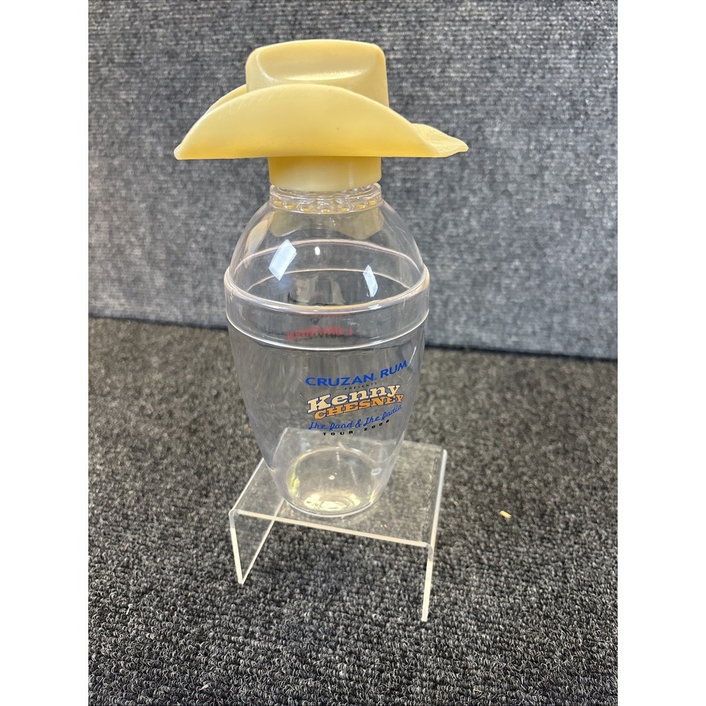 Kenny Chensey~2006 Tour~Cruzan Rum/Longhorn~Cocktail‎ Shaker~Bar Collectible